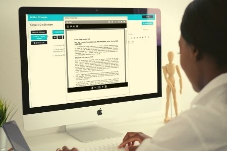 Translator using the CIOL DipTrans Exam Online Platform