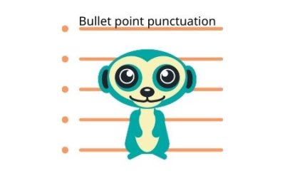 Bullet Point Punctuation: Can You Punctuate a List?