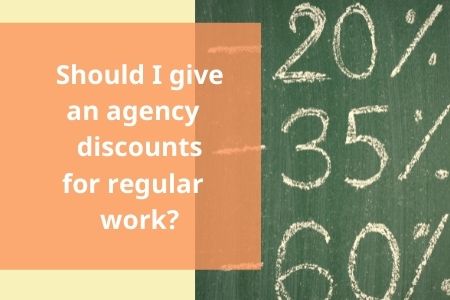 Should I Give an Agency Translation Discounts for Regular Translation Work?