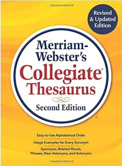 Merriam Websters Collegiate Thesaurus
