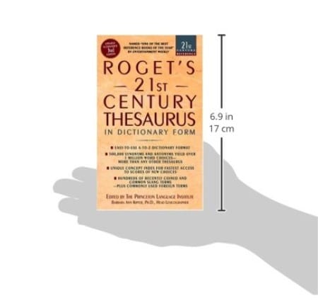 Rogets 21st century thesaurus