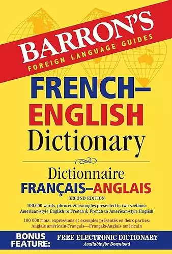 French-English Dictionary (Barron's Bilingual Dictionaries)