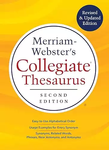 Merriam-Webster's Collegiate Thesaurus, Newest Edition (Hardcover)
